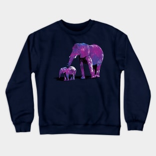 Elephant Momma Crewneck Sweatshirt